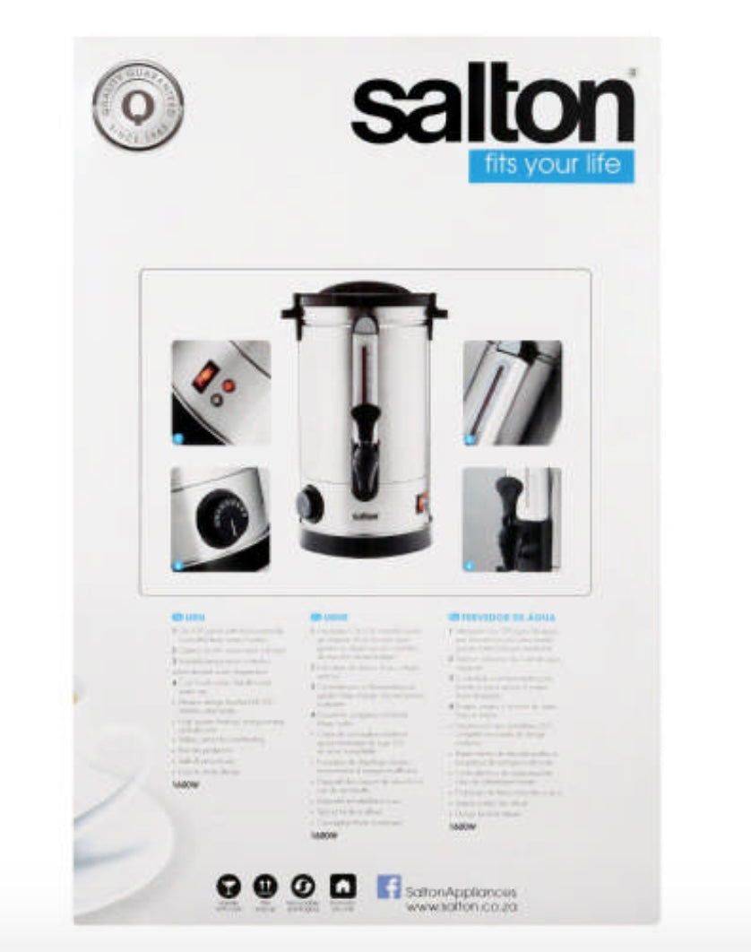 Salton
Stainless Steel Urn 8L