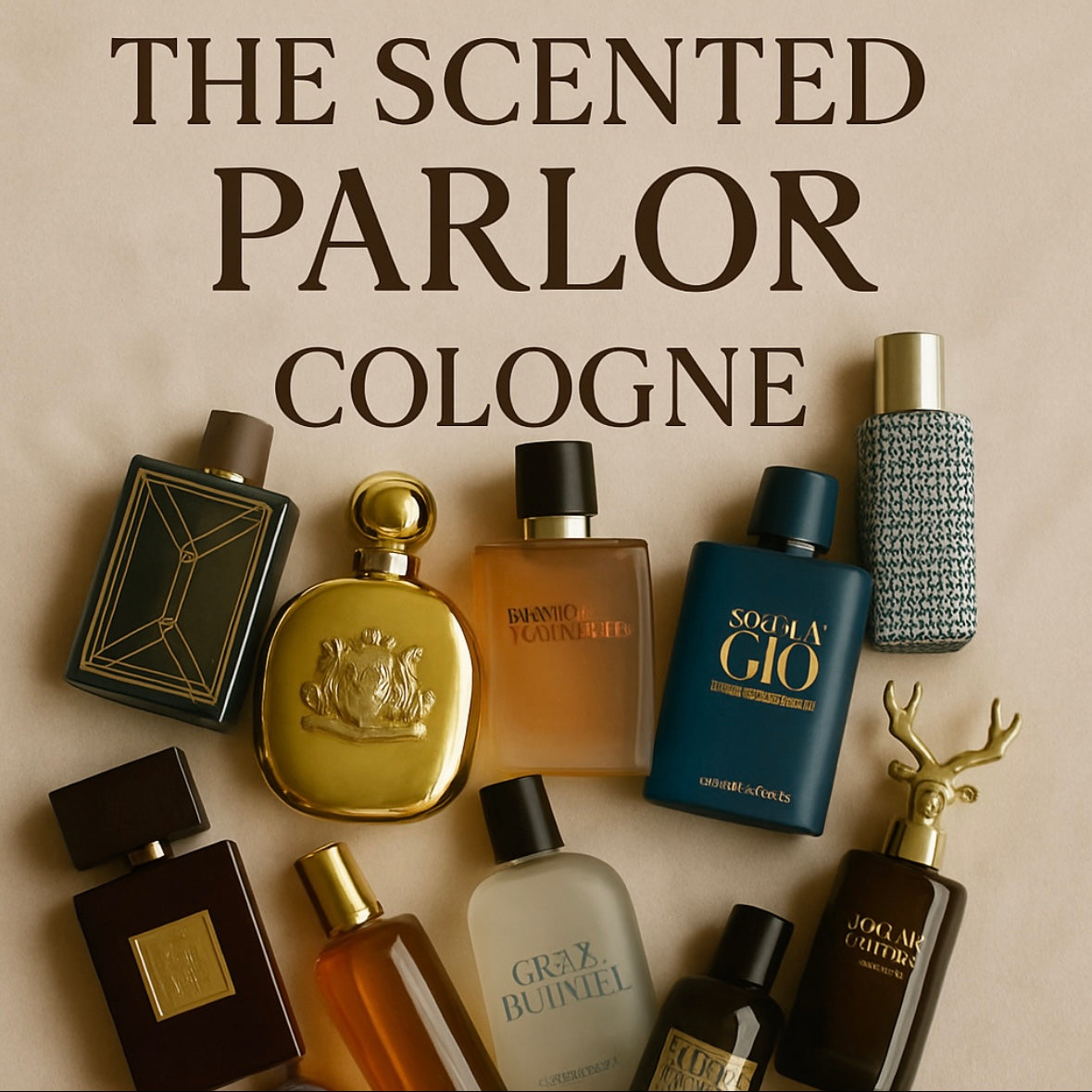 THE SCENTED PARLOR COLOGNES