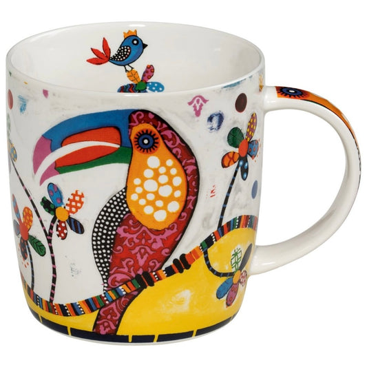 Maxwell & Williams Smile Style Colourful Bird Mug